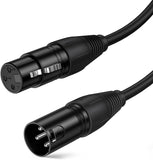 Cable de extensión de micrófono balanceado  CableCreation