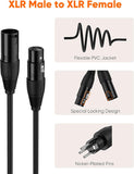 Cable de extensión de micrófono balanceado  CableCreation