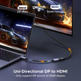 Adaptador UGREEN 4K DisplayPort a HDMI