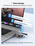 Lector de Tarjetas SD/MicroSD USB-C 3.0