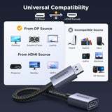 Adaptador UGREEN 4K DisplayPort a HDMI
