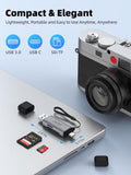 Lector de Tarjetas SD/MicroSD USB-C 3.0