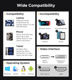 Cable Warrky USB C a DisplayPort 8K 60Hz