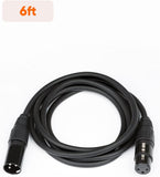Cable de extensión de micrófono balanceado  CableCreation